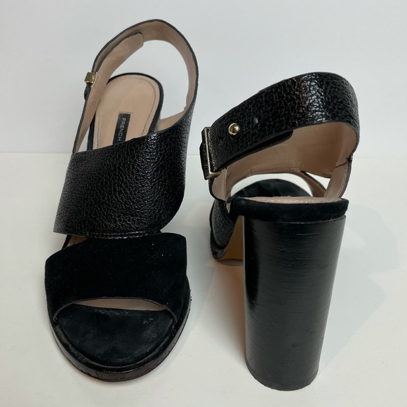 French Connection Leather & Suede Sandal - Picture 2 of 11